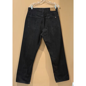 Vintage Tommy Hilfiger Black Jeans Mens 33x30 Straight Relaxed EUC